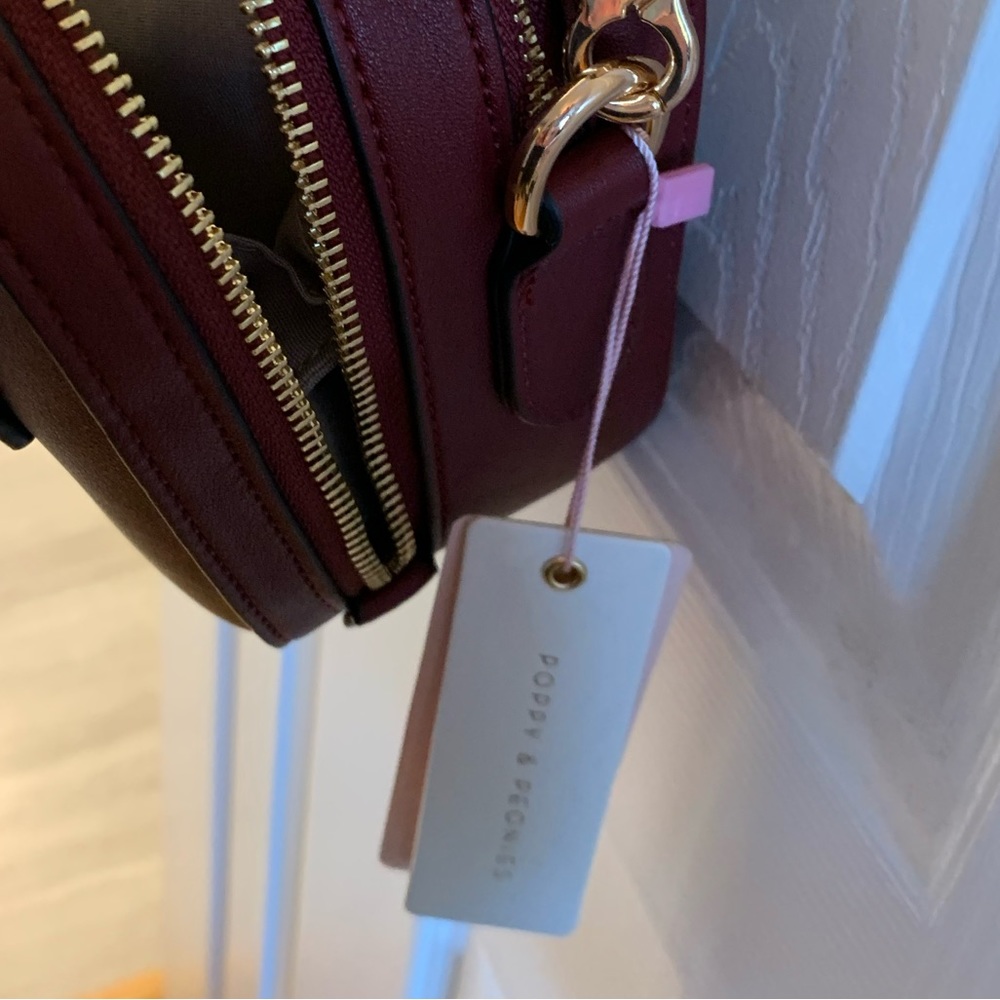 Poppy and Peonies crossbody purse/ belt bag - Picture 8 of 8